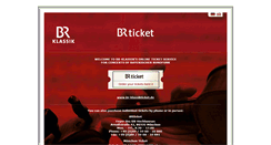Desktop Screenshot of info.br-klassikticket.de